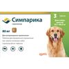 1 таблетка Simparica Симпарика для собак от 20 до 40 кг от внешних паразитов