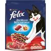 Felix Двойная Вкуснятина сухой корм для кошек всех возрастов с мясом