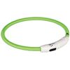 Мигающее кольцо для собак USB, зеленый