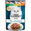 Purina Gourmet Гурмэ Перл Мясной Дуэт пауч для взрослых кошек в соусе с кроликом и курицей 75г