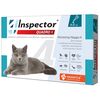 Inspector Quadro К 4-8кг 0,8мл капли от внешних и внутренних паразитов для кошек 1 пипетка
