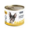 Мнямс Здоровые суставы консервы для собак всех пород паштет из говядины с ягненком 200г