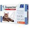 Inspector Quadro К 1-4кг 0,4мл капли от внешних и внутренних паразитов для кошек 1 пипетка
