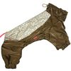 ForMyDogs Дождевик коричневый металлик для девочек №12
