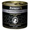 Четвероногий Гурман Platinum Line консервы для собак всех возрастов и пород с куриными сердечками в желе 240гр