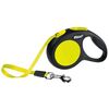 Flexi New Neon tape Поводок-рулетка 5м размер S до 15кг