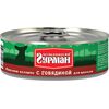 Четвероногий Гурман Мясное Ассорти консервы для щенков всех пород с говядиной 100гр
