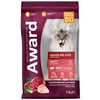 Сухой корм AWARD Indoor Big cats для взрослых домашних кошек крупных пород с говядиной и курицей с добавлением брокколи и юкки Шидигера