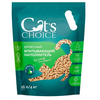 Cat's choice древесный наполнитель д/туалета впитывающий 16 л