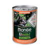 Monge Dog BWild Grain Free PUPPY/JUNIOR консервы для щенков беззерновые из утки с тыквой и кабачками