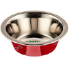 HOMEPET Color Косточки миска 0,25л д/домашних животных металлическая красная