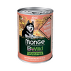 Monge BWild Dog Grainfree консервы для взрослых собак всех пород из лосося с тыквой и кабачками