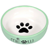 Mr.Kranch Миска для кошек 380мл MEOW керамическая зеленая