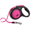 Flexi Neon New tape 5 м размер М до 25 кг цвет розовый