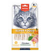 Wanpy Cat Лакомство для кошек «Нежное пюре» из курицы с тыквой и кейлом 70 г