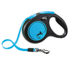 Flexi Neon New tape Поводок-рулетка 5 м размер М до 25 кг цвет голубой