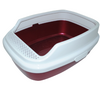 HOMECAT De Luxe туалет с бортиком красный перламутр 53*39*23см
