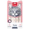 Wanpy Cat Лакомство для кошек Нежное пюре из тунца и креветок 70 г