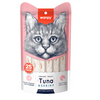 Wanpy Cat Лакомство для кошек Нежное пюре из тунца и креветками 25 шт х14 г