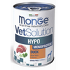 Monge VetSolutoin Dog Hypo Monoprotein DUCK Гипо монопротеин с уткой для собак для снижения реакции пищевой непереносимости 400 г