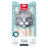 Wanpy Cat лакомство для кошек Нежное пюре из тунца и трески 70г