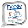 Monge Monoproteico Solo Agnello ламистер для собак всех возрастов и пород с ягненком 150г