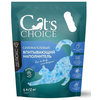 Cat's choice селикагелевый наполнитель д/туалета впитывающий с синими гранулами