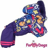 ForMyDogs Комбинезон фиолетовый для девочек №14