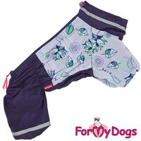 ForMyDogs Дождевик фиолетовый для мальчиков №14