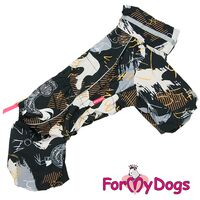 ForMyDogs Комбинезон коричневый для мальчиков №12