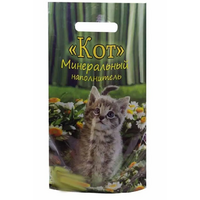 Кот 3,5л наполнитель д/туалета минеральный