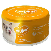 Мнямс На каждый день 80г конс. д/кошек и котят курица в нежном желе