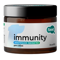 Favet Immunity Функциональное лакомство для собак для иммунитета , 120г