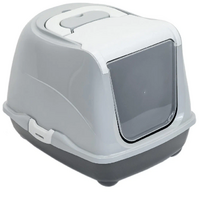 HOMECAT туалет для кошек закрытый с дверцей серый 50 х 38 х 37 см