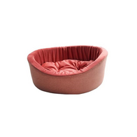HOMEPET Montana №2 лежак ягодно-розовый для домашних животных 49*43*17см