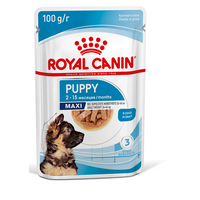 Royal Canin Maxi Puppy пауч для щенков крупных пород, соус 100г