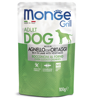 Monge Grill пауч для собак всех возрастов и пород с ягненком 100г