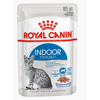 Royal Canin Indoor Sterilised пауч для домашних кошек всех возрастов 85г (желе)