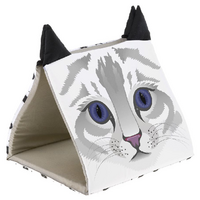 Домик-тоннель Ferplast для кошек Pyramid 43*39*38 см