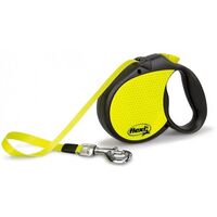 Flexi New Neon tape Поводок-рулетка 5м размер L до 50кг