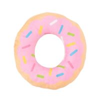 Mr.Kranch Игрушка для собак Пончик 12*3 см розовая