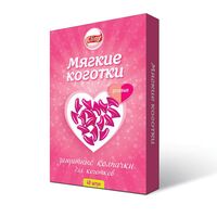 Cliny антицарапки для кошек 40шт розовые