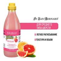 Iv San Bernard Fruit of the Groomer Pink Grapefruit Шампунь для шерсти средней длины с витаминами 1 л