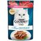 Purina Gourmet Гурмэ Перл Мясной Дуэт пауч для взрослых кошек в соусе с языком и телятиной 75г