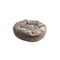 HOMEPET Plush Лежак Ватрушка Латте для домашних животных 62*62*17см