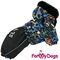 ForMyDogs Комбинезон "Соты" черный для мальчиков №12 Chh