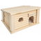 HOMEPET Домик д/мелких грызунов Южный деревянный 18х13х11см