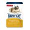 Happy Cat пауч для взрослых стерилизованных кошек с курочкой в желе 100гр