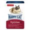 Happy Cat пауч для взрослых стерилизованных кошек с кроликом в соусе 100гр