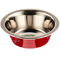 HOMEPET Color Косточки миска 0,25л д/домашних животных металлическая красная